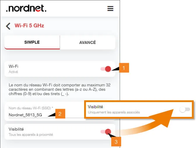 désactiver wifi