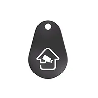 badge de sécurité alarme orange