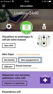 application mobile Ma Livebox