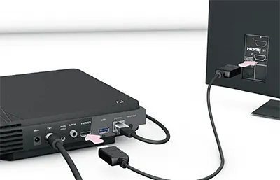 schéma branchement décodeur tv 4 à téléviseur