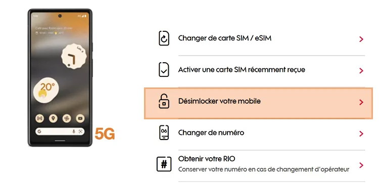 desimlocker son mobile orange ou sosh sur l'espace client