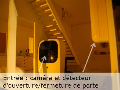 Détecteur d'ouverture et fermeture de porte